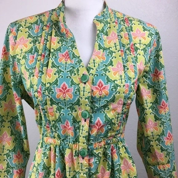 𝅺MATILDA Jane | cotton tie in the back tunic top Size Medium - Picture 2 of 5